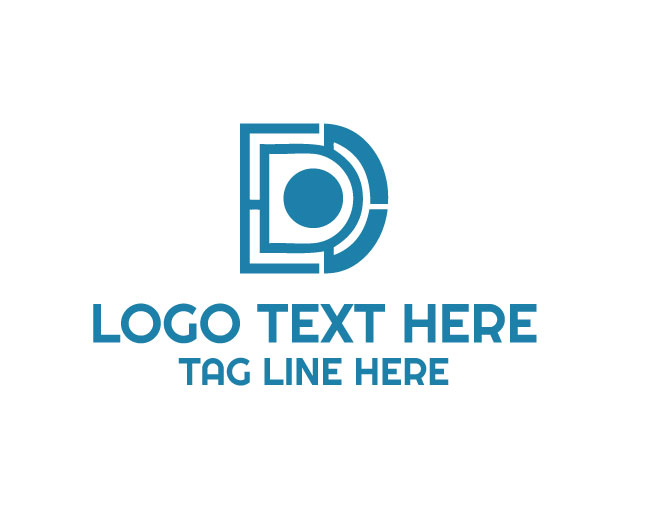  Stylish Letter D Logo