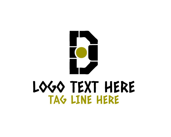 Unique Letter D Logo