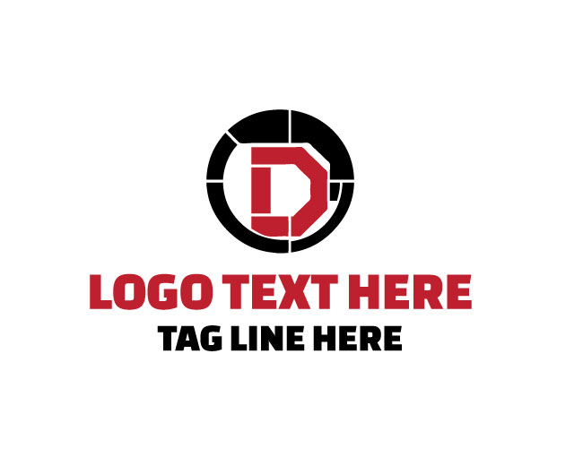 Sleek Letter D Logo