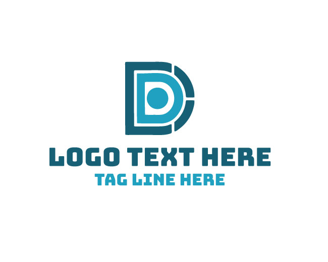 Refined Letter D Logo