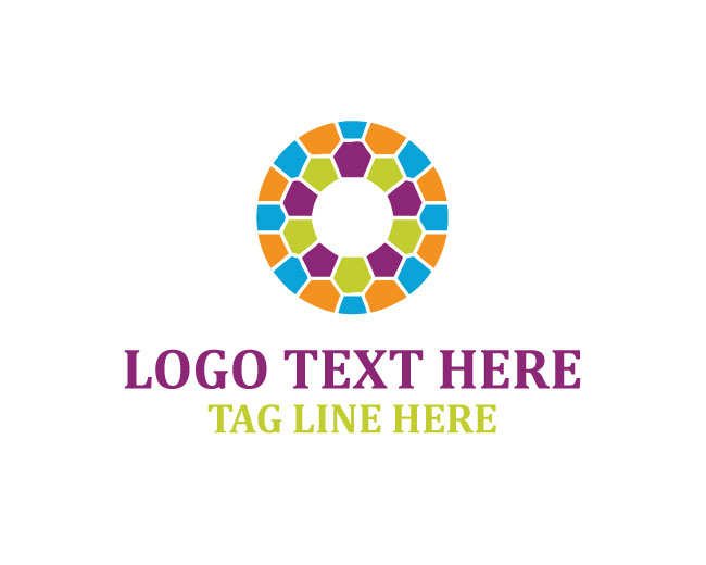 Minimal Abstract Circle Logo