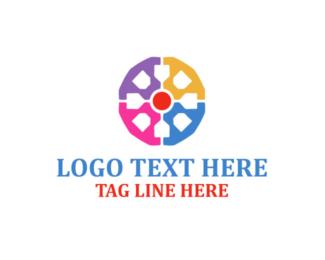 Dynamic Abstract Circle Logo