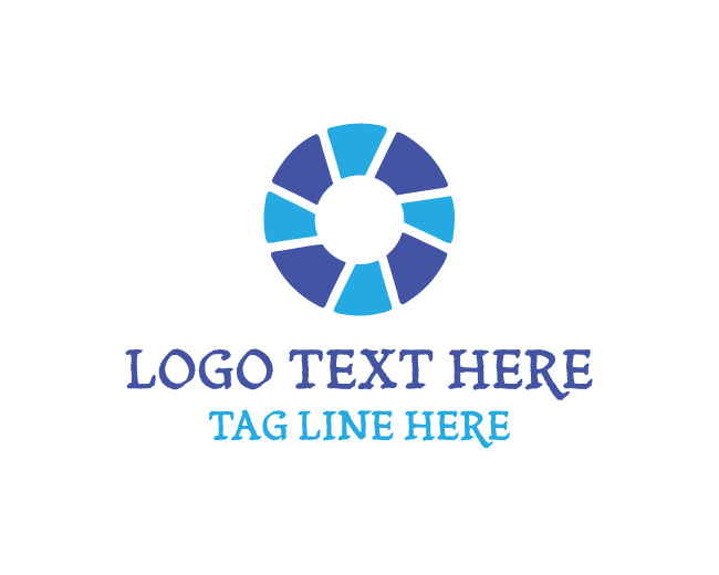 Refined Abstract Circle Logo