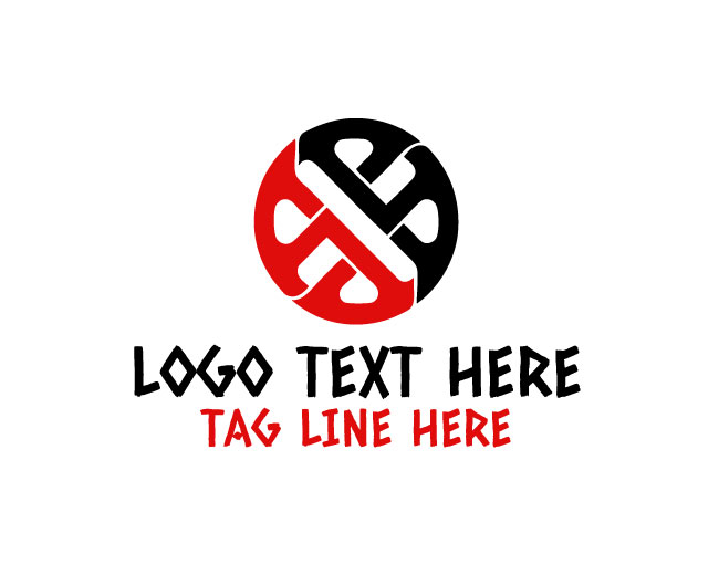 Minimalist Abstract Circle Logo