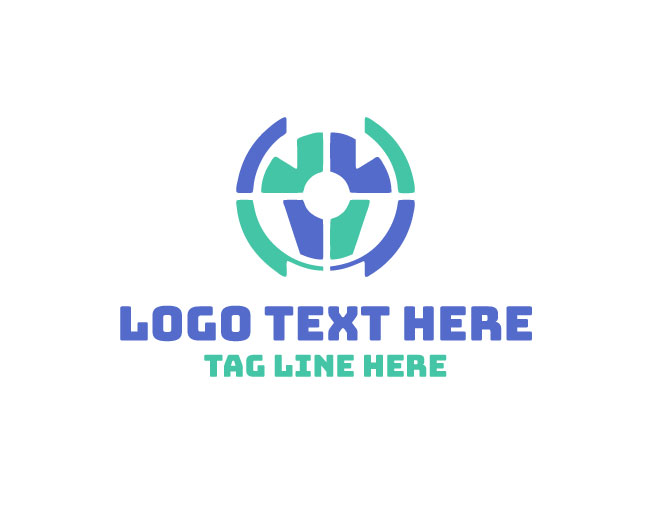Modern Abstract Circle Logo