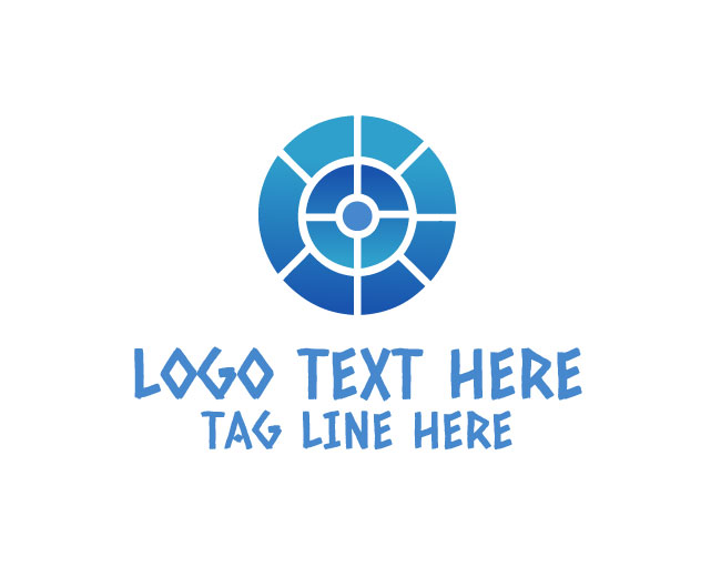  Wave Abstract Circle Logo