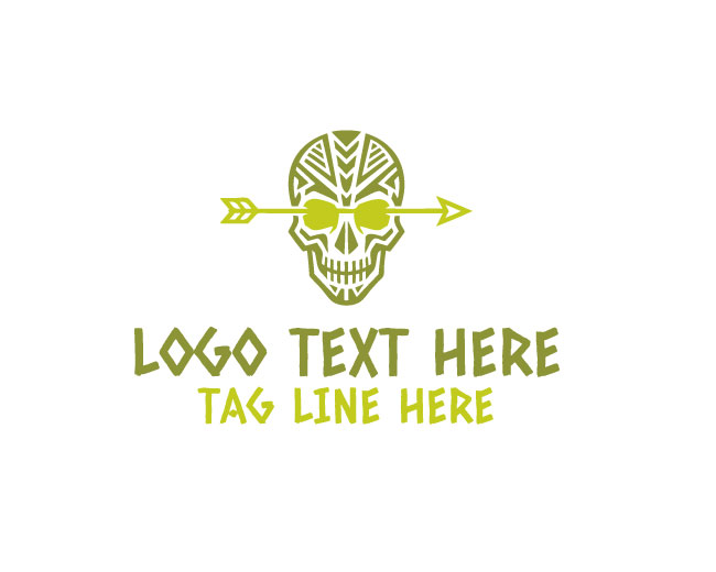 Elite Arrow Skull Logo