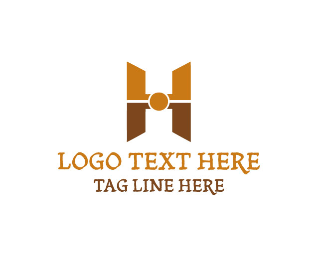 Letter H Simple Logo