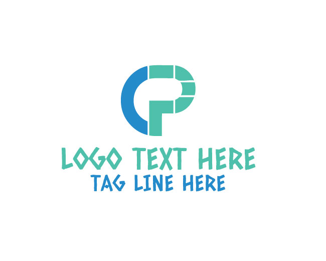 Letter P Minimal Logo
