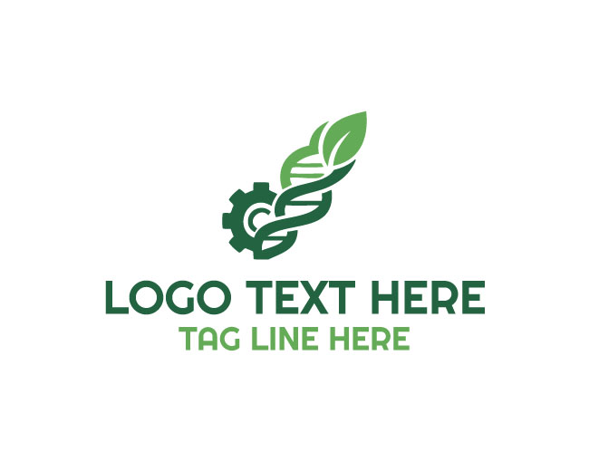 Green Tech DNA Gear Logo
