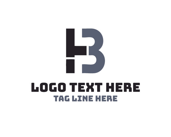 Abstract H B Letter Logo