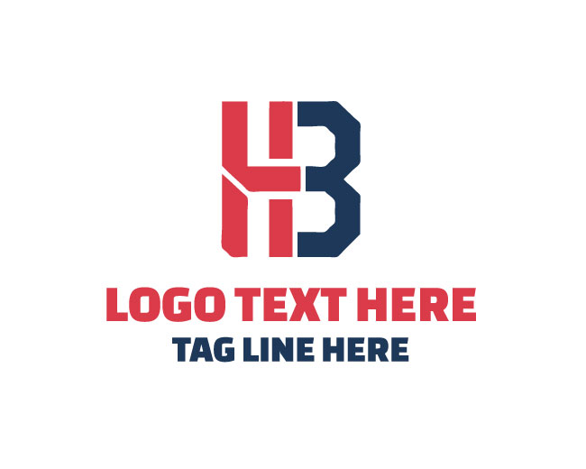 Innovative H B Letter Logo