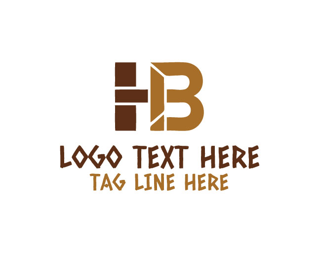 Signature H B Letter Logo