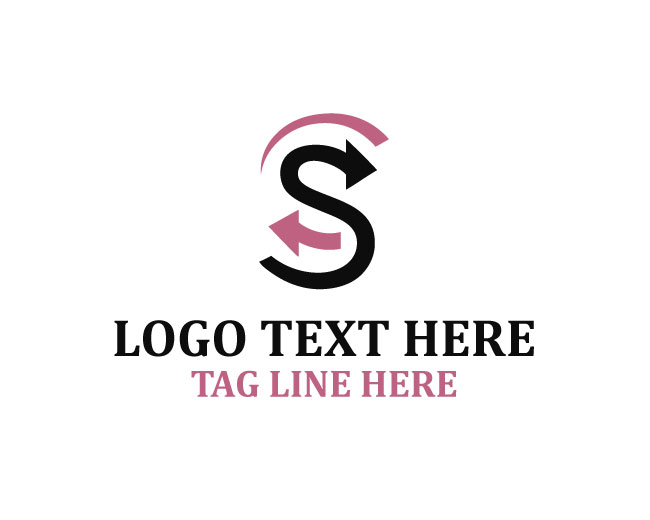 Minimal S Arrow Logo