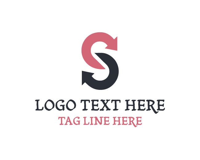 Stylish S Arrow Logo