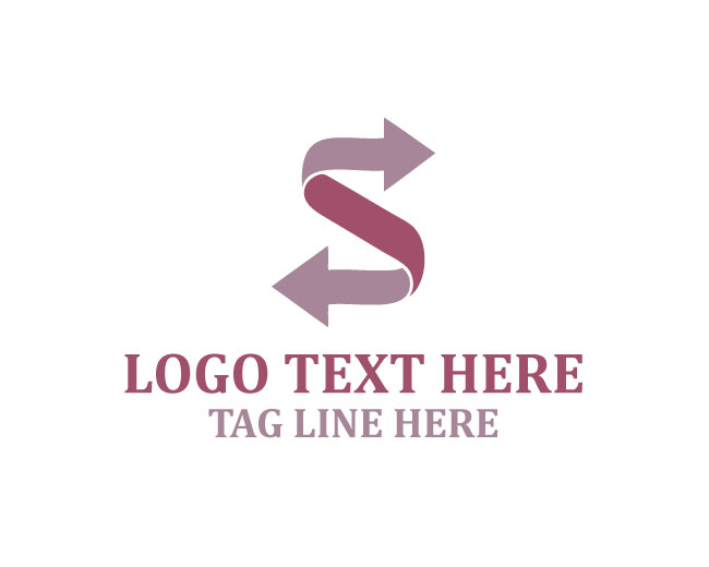 Geometric S Arrow Logo