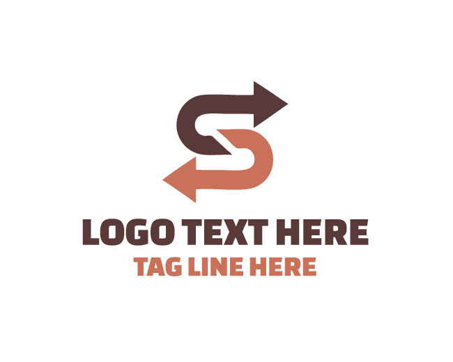 Letter S Arrow Logo