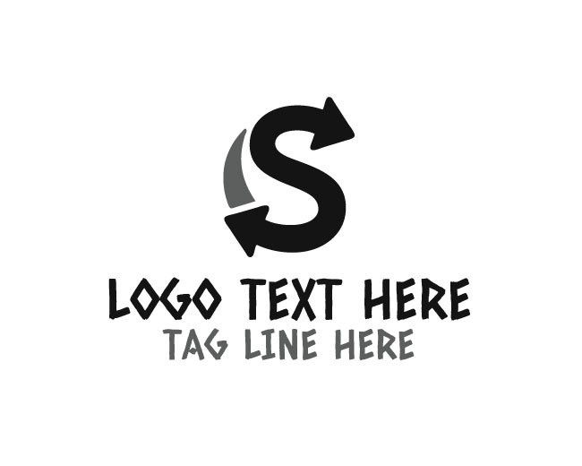 Letter S Arrow Logo
