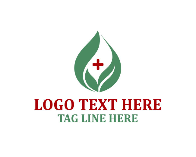 Minimal Medical Drop Logo