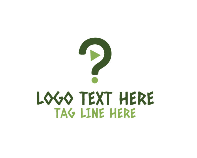 Minimal Play Asking Logo