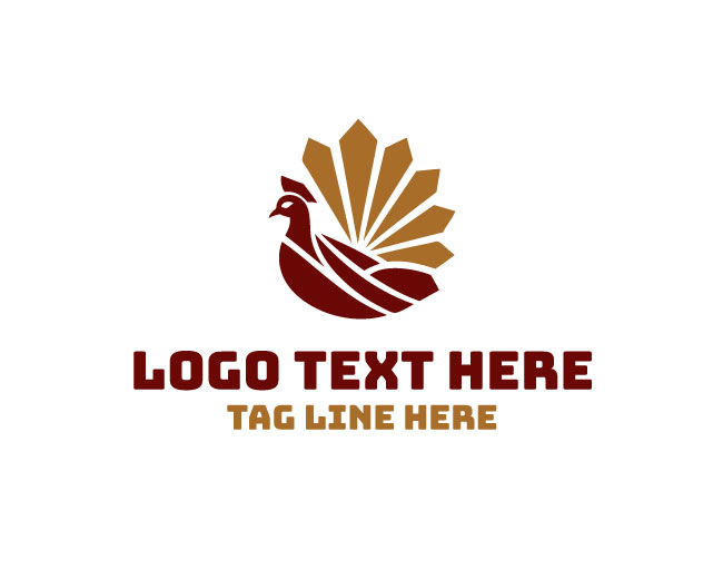 Clarity Abstract Peacock Logo