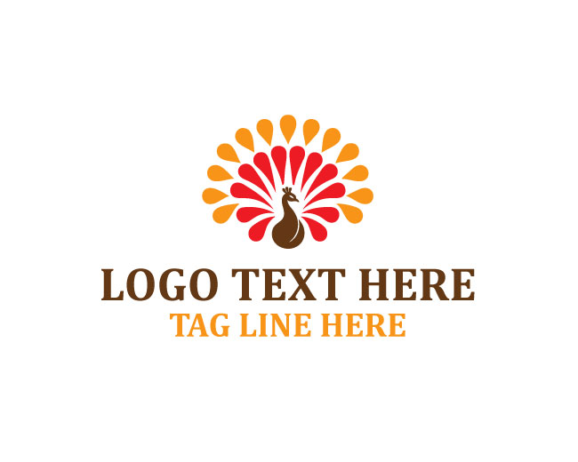 Legacy Abstract Peacock Logo
