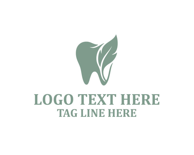  Luxury Feather Dental Logo