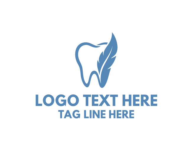 Blue Feather Dental Logo