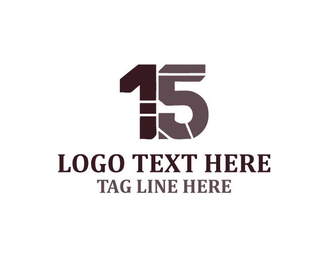 Professional Celebration Number 15 Logo