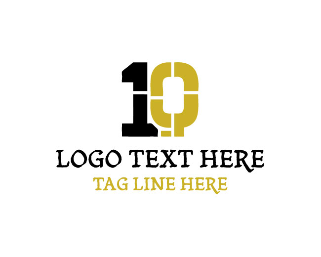 Anniversary Number 10 Logo