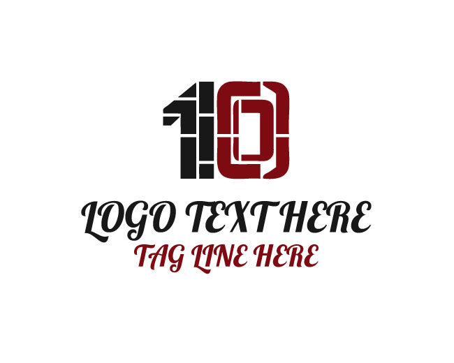 Celebration Number 10 Logo