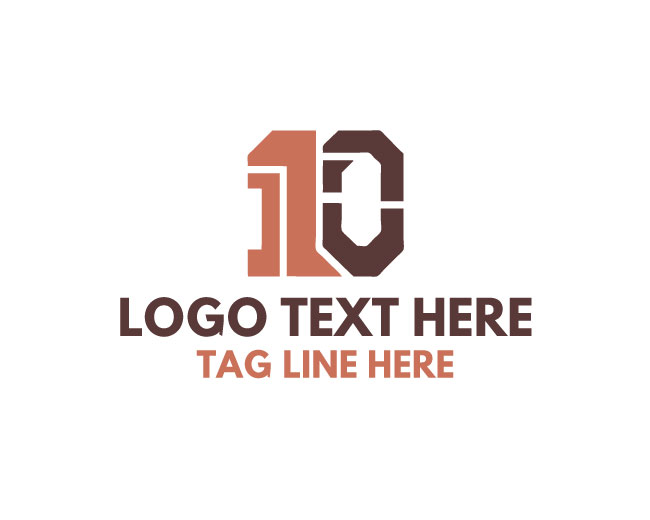 Celebration Number 10 Logo