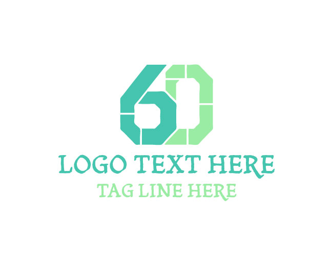 Bright Number 60 Logo