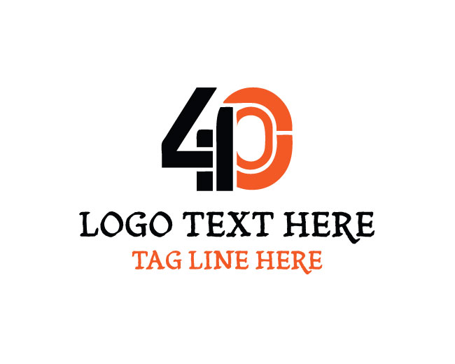 Dynamic Number 40 Logo