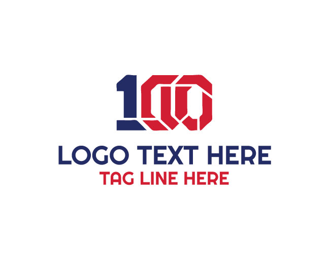 Ultimate Number 100 Logo