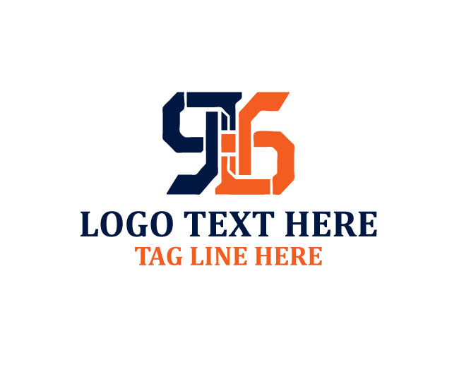  Minimal Number 96 Brand Logo