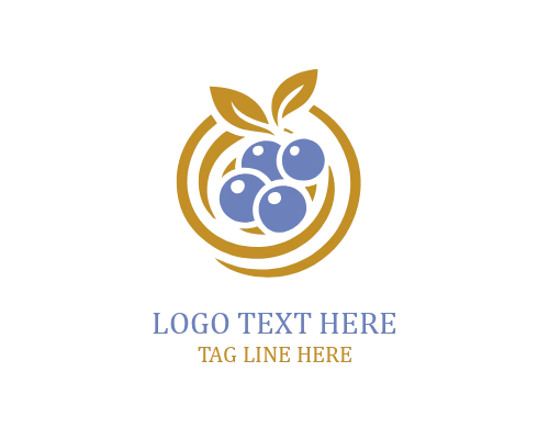 Açaí Berry Icon Logo