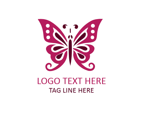  A clean geometric butterfly logo combining precision and simplicity for modern brand systems.