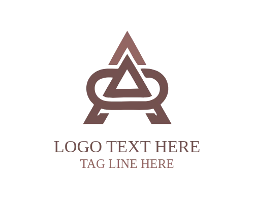 A Monogram Letter Logo