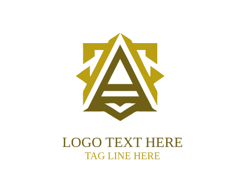 A Monogram Letter Logo