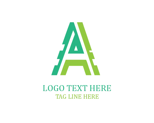 A Monogram Letter Logo