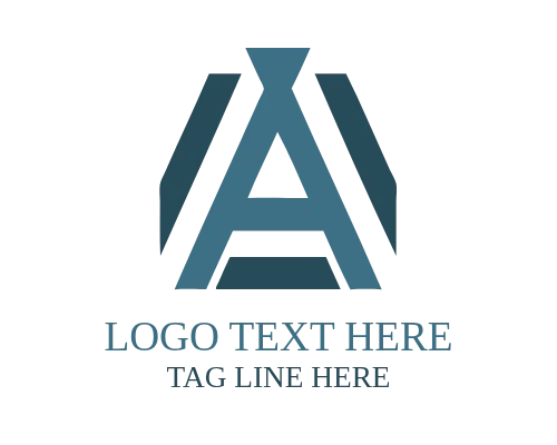 A Monogram Letter Logo