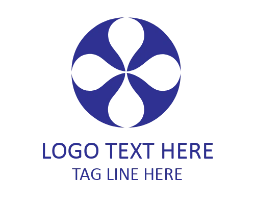 Abstract Air Cycle HVAC Logo