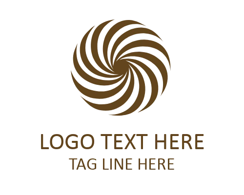 Abstract Air Flare HVAC Logo