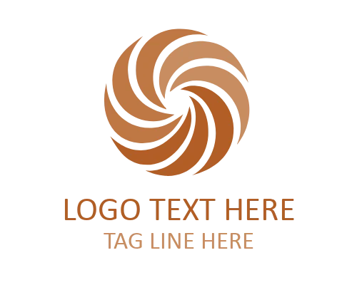 Abstract Air Line HVAC Logo