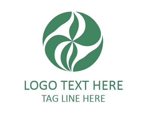 Abstract Air Matrix HVAC Logo