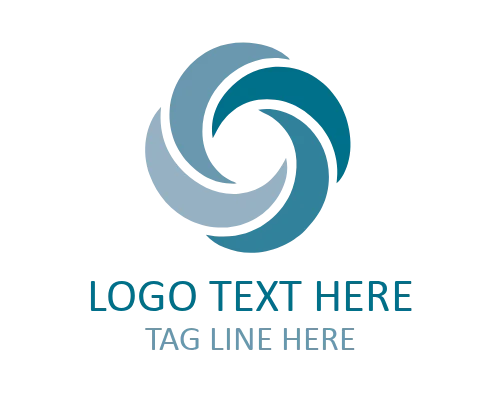 Abstract Air Path HVAC Logo