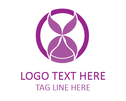 Abstract Air Ring HVAC Logo