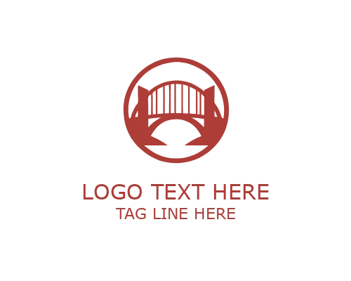 Abstract Bridge Link Logo