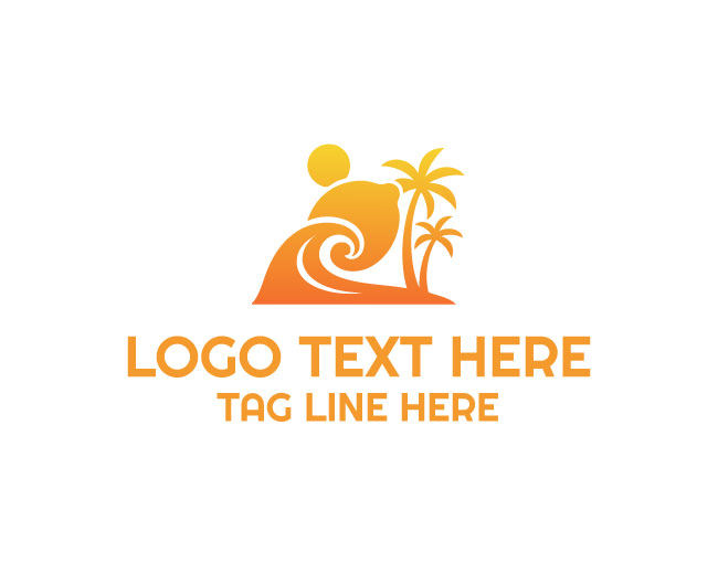 Abstract Citrus Coast Logo